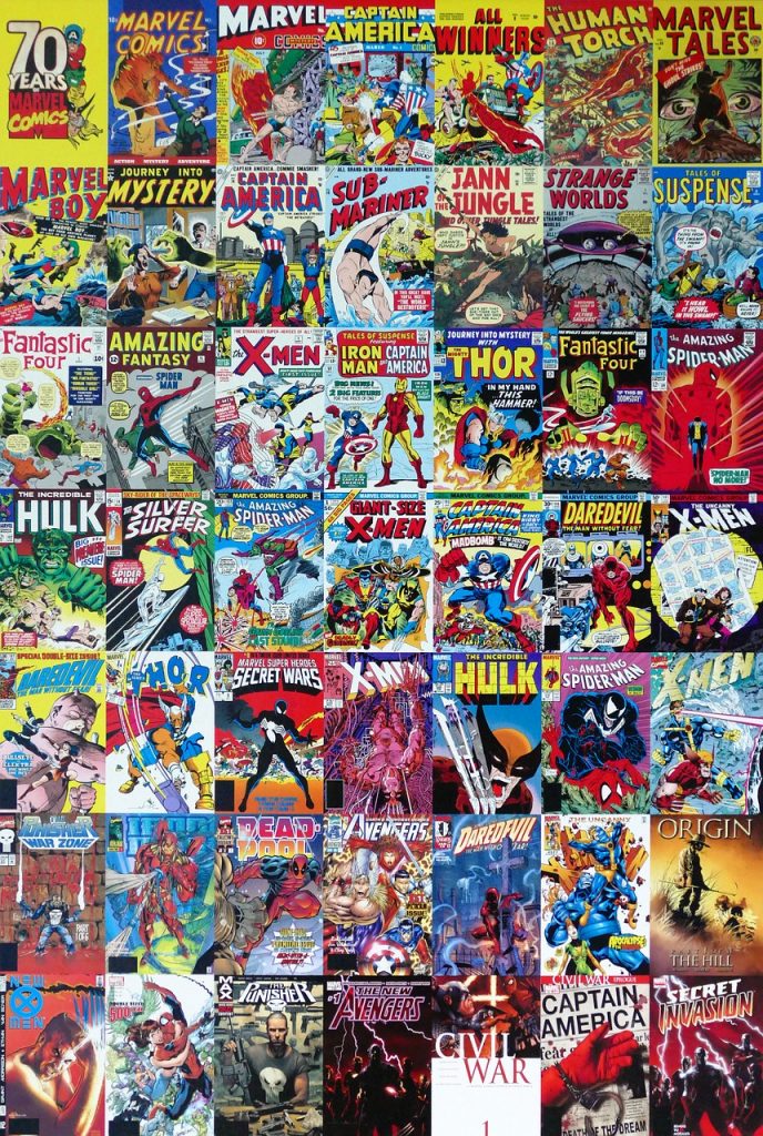 Stan Lee Comic Books courtesy of yourquizmaster.com